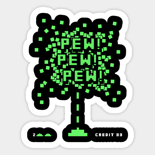 PEW PEW PEW! Sticker by PurpleCactus